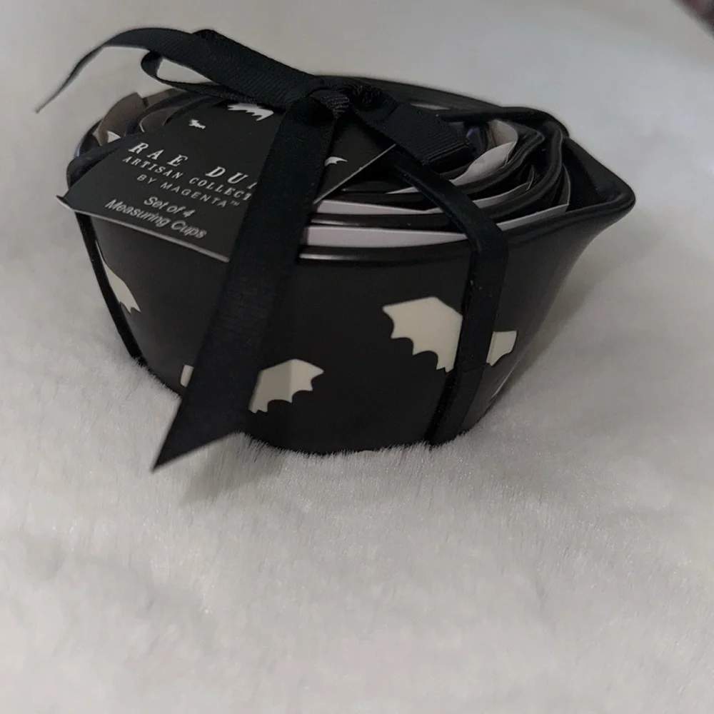Rae Dunn Halloween Bat Measuring Cups